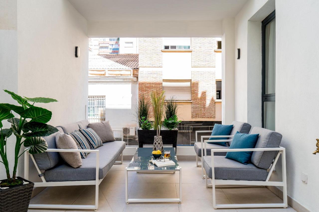 Apartamento Deluxe Con Piscina, Terraza & Parking Malaga Zewnętrze zdjęcie